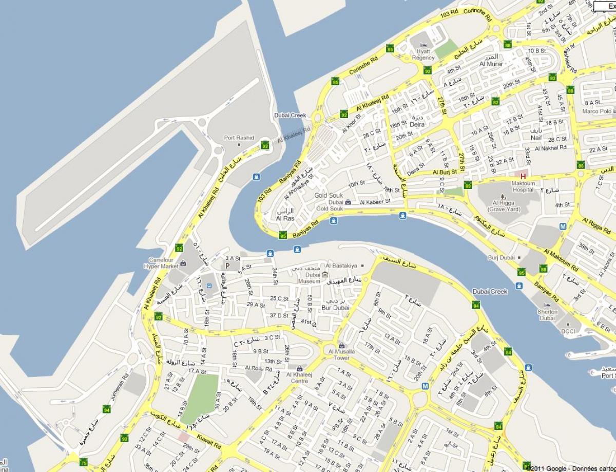 지도의 부르 두바이