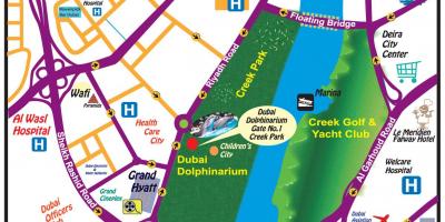 Dolphin 쇼 두바이에 위치 지도