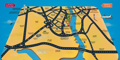 의 지도 아이들의 도시 두바이