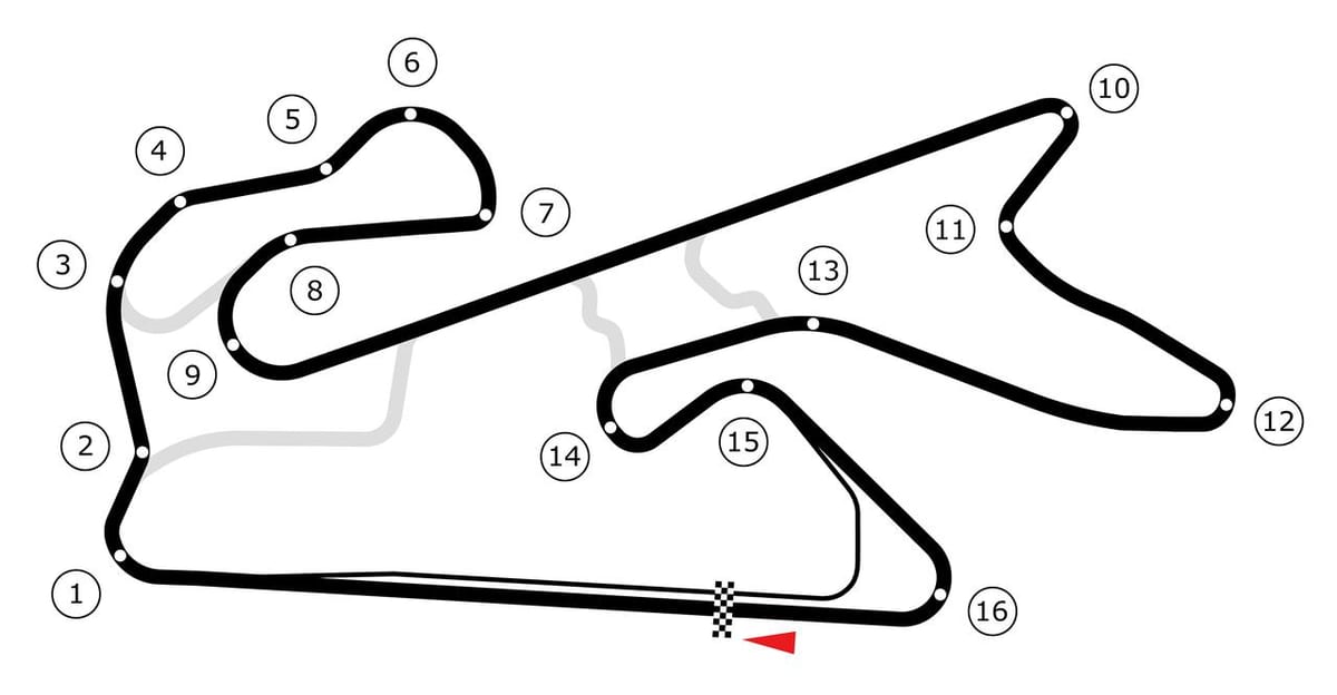 지도 두바이의 autodrome