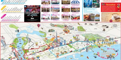 도시 관광 두바이 map